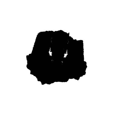 Beyaz arkaplanda grunge ögesi, soyut vektör çizimi