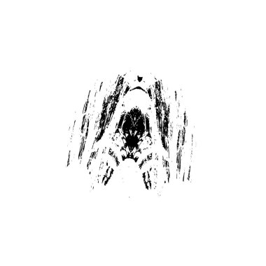 Beyaz arkaplanda grunge ögesi, soyut vektör çizimi