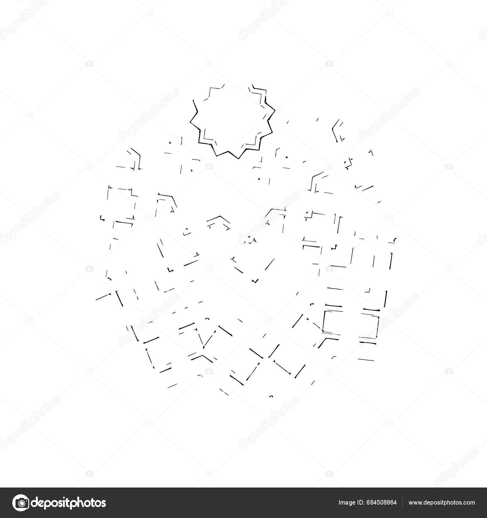 Black White Brush White Background Stock Vector by ©Toluk 684508864