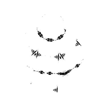 sırtı ve beyaz fırça darbesi dokusu