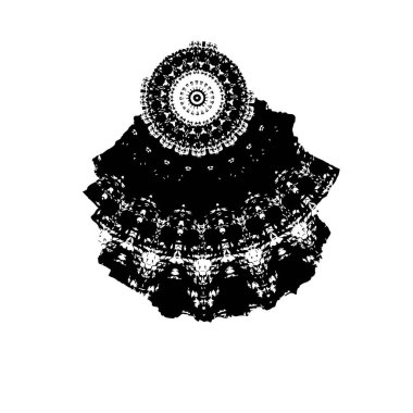 sırtı ve beyaz fırça darbesi dokusu