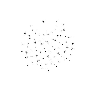 sırtı ve beyaz fırça darbesi dokusu