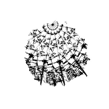 sırtı ve beyaz fırça darbesi dokusu