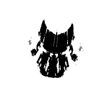 sırtı ve beyaz fırça darbesi dokusu