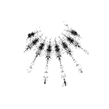 sırtı ve beyaz fırça darbesi dokusu