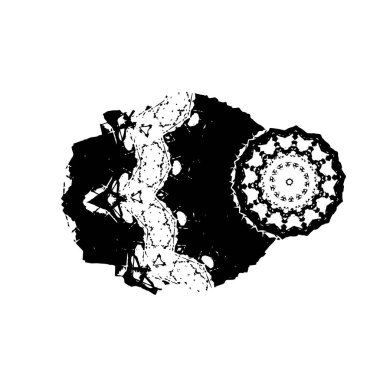 sırtı ve beyaz fırça darbesi dokusu