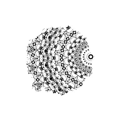  vektör el fırça darbesi. 