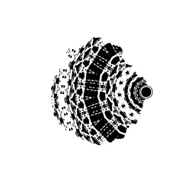  vektör el fırça darbesi. 