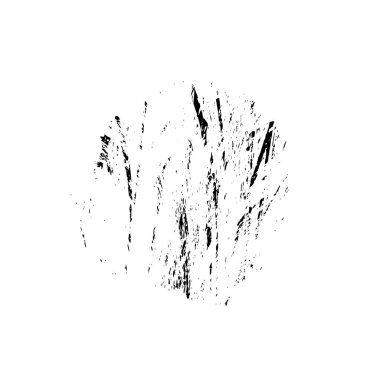 Grunge vektör el fırça darbesi. vektör illüstrasyonu.