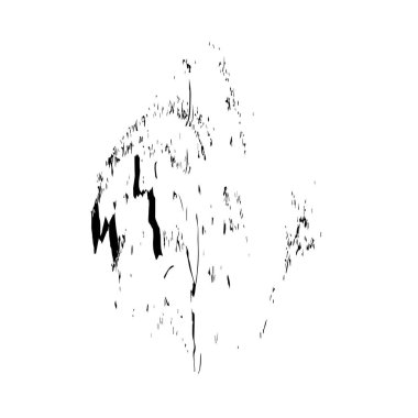 Grunge vektör el fırça darbesi. vektör illüstrasyonu.