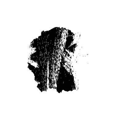 grunge vektör el desenli fırça dokusu.