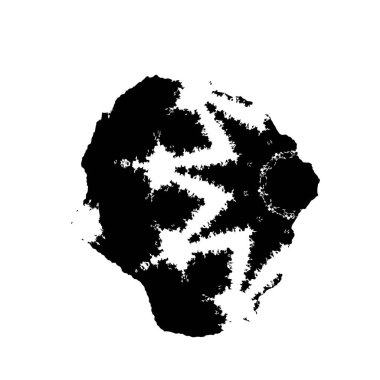 grunge vektör el desenli fırça dokusu.