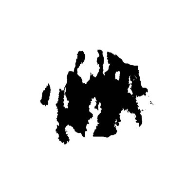 grunge vektör el desenli fırça dokusu.