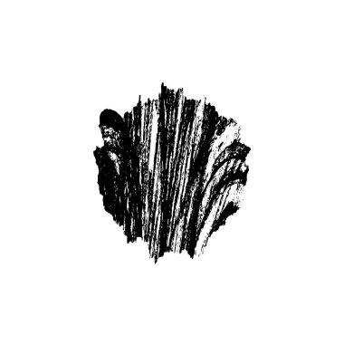 grunge vektör el desenli fırça dokusu.