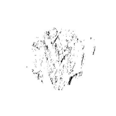 beyaz arkaplanda siyah grunge mürekkep fırçası darbesi