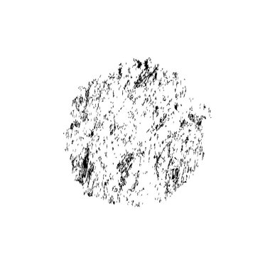 beyaz arkaplanda siyah grunge mürekkep fırçası darbesi