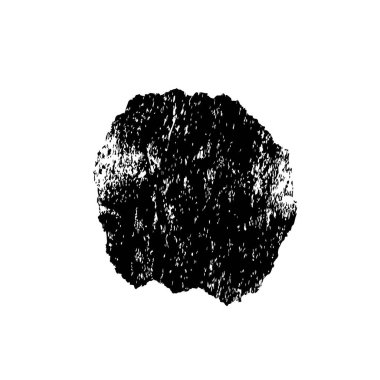 siyah ve beyaz vektör fırça darbesi. grunge dokusu