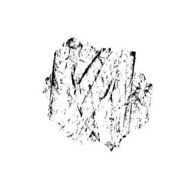 siyah ve beyaz vektör fırça darbesi. grunge dokusu