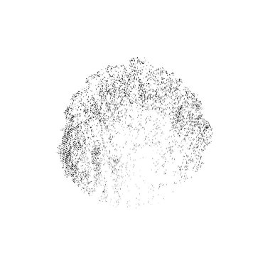 siyah fırça darbesi dokusu. grunge soyut el - boyanmış element.