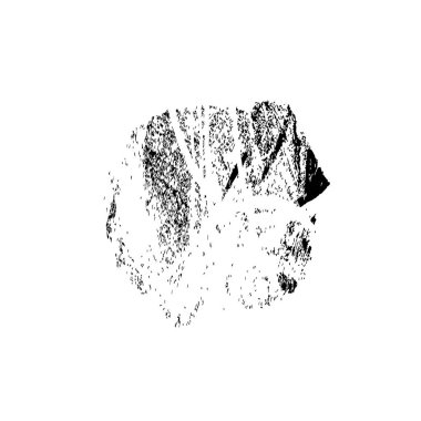 siyah fırça darbesi dokusu. grunge soyut el - boyanmış element.