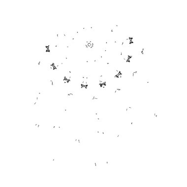 siyah fırça darbesi dokusu. grunge soyut el - boyanmış element.