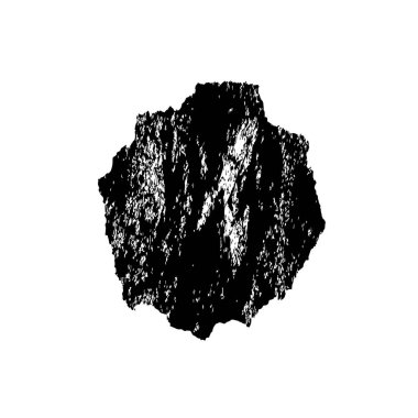 siyah fırça darbesi dokusu. grunge soyut el - boyanmış element.