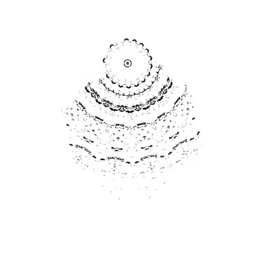 siyah fırça darbesi dokusu. grunge soyut el - boyanmış element.