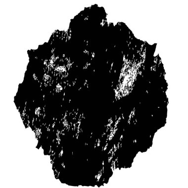 Beyaz arkaplanda soyut grunge fırça darbesi