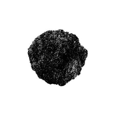 Beyaz arkaplanda soyut grunge fırça darbesi