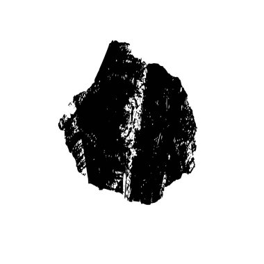 Vektör el çizilen mürekkep fırça darbeleri