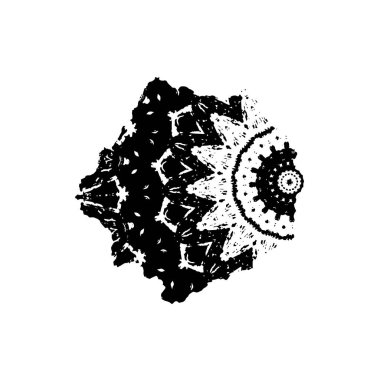 vektör el çizimi zenkarga çiçeğinin çizimi