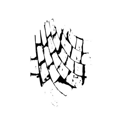 Grunge siyah ve beyaz şehir vektör dokusu şablonu. Koyu renkli cisim tozu arkaplanı kaplar. Soyut noktalı, çizik, gürültülü vintage efekt yaratmak kolay