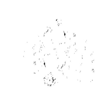 Beyaz arkaplanda grunge noktası, soyut vektör çizimi