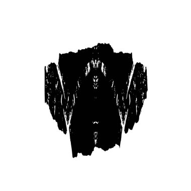 Beyaz arkaplanda soyut grunge noktası. vektör çizimi tasarımı