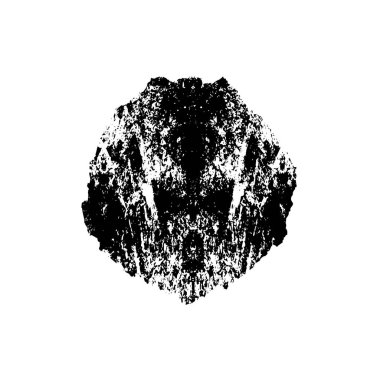 Beyaz arkaplanda soyut grunge noktası. vektör çizimi tasarımı