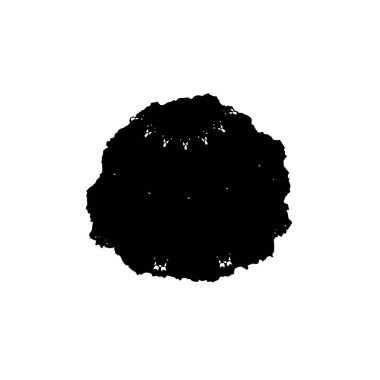 vektör siyah mürekkep sıçraması beyaz arkaplanda izole edildi