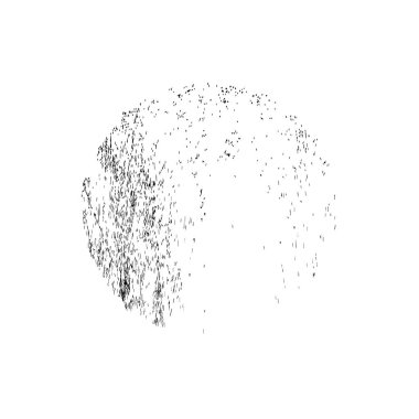 Uçan bulut. vektör illüstrasyonu.