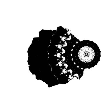 siyah ve beyaz soyut arkaplan