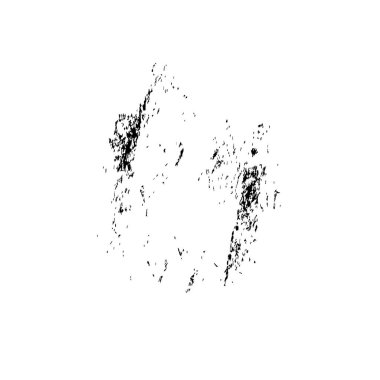 siyah fırça darbesi dokusu. grunge soyut el - boyanmış element.