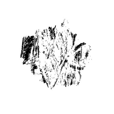 grunge vektörü desenli el fırçası darbesi.