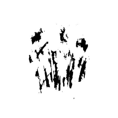 siyah ve beyaz vektör fırça darbeleri. soyut vektör illüstrasyonu