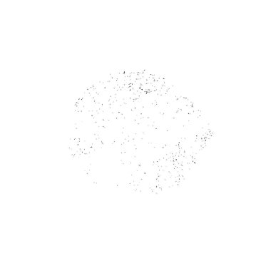 Beyaz arka planda beyaz konfeti.