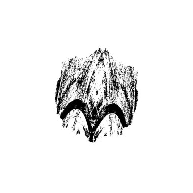 Beyaz arka planda bir ağacın el çizimi