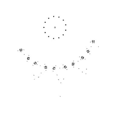 benekli açık mavi vektör arkaplanı.