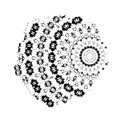 Covid virüs mozaiği - 19 enfeksiyon elementi