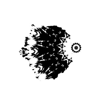 Grunge mürekkep sıçraması. vektör.