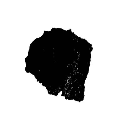 siyah mürekkep fırçası vuruşu. vektör