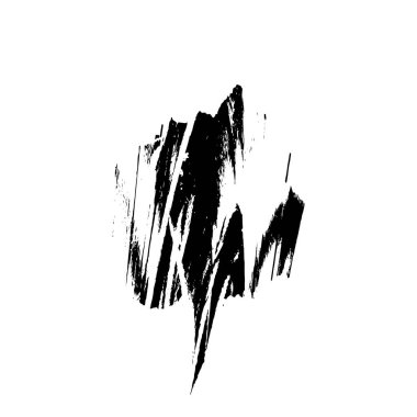 Siyah grafik renk yamaları fırça darbeleri arka plan tasarım ögesini etkiler