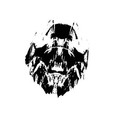 Siyah mürekkep fırça darbelerinin vektör çizimi elle boyanmış mürekkep ve beyaz arka planda siyah izole. el çizimi tasarım elemanları.