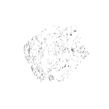 Siyah mürekkep fırça darbelerinin vektör çizimi elle boyanmış mürekkep ve beyaz arka planda siyah izole. el çizimi tasarım elemanları.